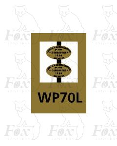 LNER Doncaster 1928 worksplates