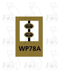 GNR worksplates Dundalk 1894