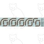 General orange/black/orange Lining