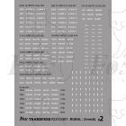 SOUTHERN ELECTRIC - RURAL - Fully-made-up Numbersets and small detailing - for Blue stock