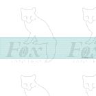 Window Panel Fine White Lining and Corners.