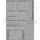 SOUTHERN ELECTRIC - RURAL - Fully-made-up Numbersets and small detailing - for Blue stock