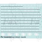 Class 47 TOPS Numbersets & Detailing