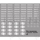 Class 55 Pre-TOPS D numbersets white