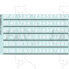 Revised Standard Blue (Large Logo) Livery Loco Numbering