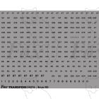 Small TOPS Numbering (black)