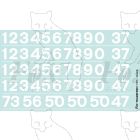 Revised Standard Blue (Large Logo) Loco Numbering