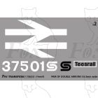 English Loco Depot Motifs - special livery elements for British Steel blue 37501