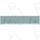 Lining in black - Medium lines, 298mm x 0.75mm