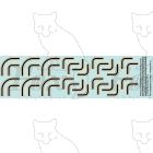 General orange/black/orange Lining