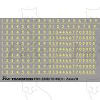 Prototype 10 inch Steam Cabside Numbering