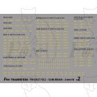 SOUTHERN ELECTRIC - SUBURBAN - Fully-made-up Numbersets  and small detailing