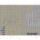 BR Coach Brandings in yellow