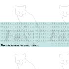 LNER Garter Blue Class A4 Streamlined Loco Lettering/Numbering