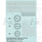 General white/black/white Lining