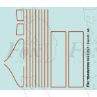 Gresley A4 BR Brunswick Green Loco Lining Set