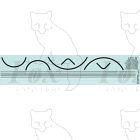 General white/black/white Lining