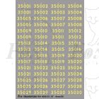 Cabside numbersets for Bulleid Merchant Navy