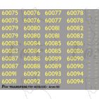 Cabside Numbersets 60075-60094