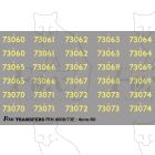 Cabside Numbersets for BR Standards