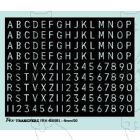 Train Reporting Alpha-Numerics 4mm