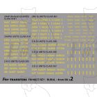 SOUTHERN ELECTRIC - RURAL - Fully-made-up Numbersets  and small detailing