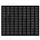 Southern Region Smokebox Numbersets 32479-34030