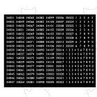 Southern Region Smokebox Numbersets 34031-35030 plus 1-0