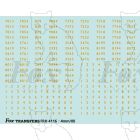 Post-War GREAT WESTERN Livery Coach running numbering