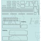GWR Large Tender Locomotive Lining Set