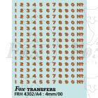 LNER Smokebox casing numbers for Gresley A4-Class Streamliners
