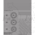 General white/black/white Lining