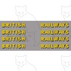 SR - BRITISH RAILWAYS Bulleid Sunshine Lettering