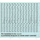 Vehicle Running Numbersets with prefixes