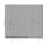 Freight Vehicle Running Numbersets white