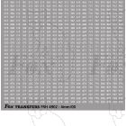 Freight Vehicle Running Numbersets white