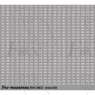 Freight Vehicle Running Numbersets white