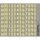 Cabside numbering for Eastern Regions