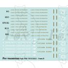 BR British Railways Coach Branding small detailing