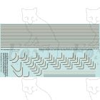 General orange/black/orange Lining