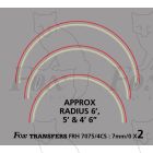 General Mixed Traffic Lining - LNWR & BR - Tank loco splasher lining