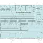 BR (WR) Large Tender Locomotive Complete Lining Pack ( with choice of Tender )