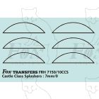 GWR Castle Class Splasher Lining