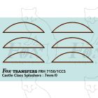 GWR Castle Class Splasher Lining