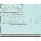 Gresley A4 BR Brunswick Green Locomotive Lining Set