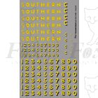 SR Bulleid Lettering & Numbering 1936-1941