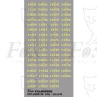 Cabside numbersets for Bulleid Light Pacifics WC/BB