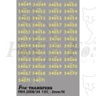 Cabside numbersets for Bulleid Light Pacifics WC/BB