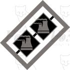 MPD Plaques - Toton cooling towers (Class 58)